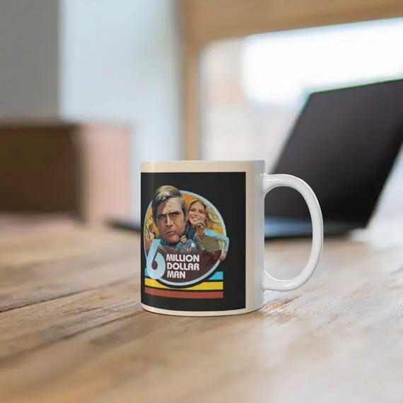 il_570xN.3429625604_l9qd.jpg The Six Million Dollar Man 11oz Gift Mug