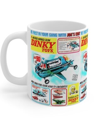 Dinky Toys 102 Joe’s Car 11oz Gift Mug Joe 90 TV Series
