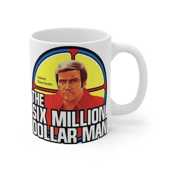 The Six Million Dollar Man Kenner Toys 11oz Gift Mug