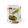 UFO TV Series Dinky Trio Shado mobile... Dinky Interceptor... Dinky Strakers Car Gift Mug