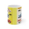 Captain Scarlet Terrific Trio Dinky Toy Advert Retro Gift Mug