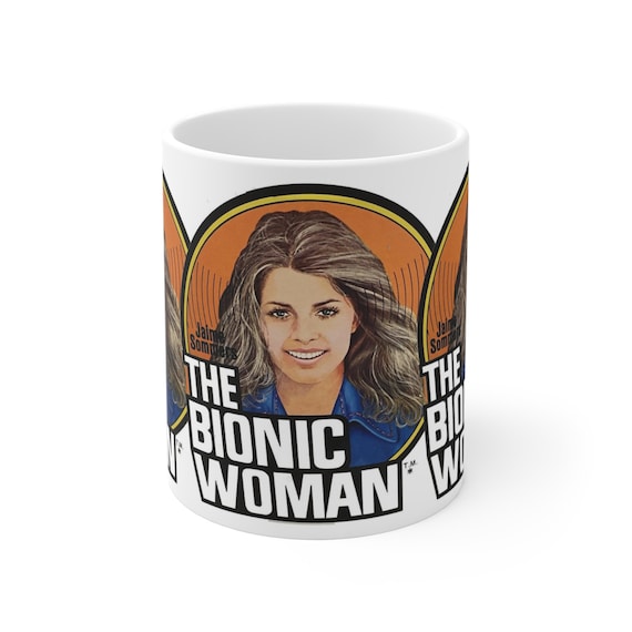 The Bionic Woman TV Series retro Gift Mug The Bionic Woman TV Series retro Gift Mug