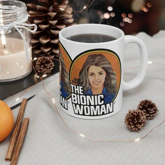The Bionic Woman TV Series retro Gift Mug