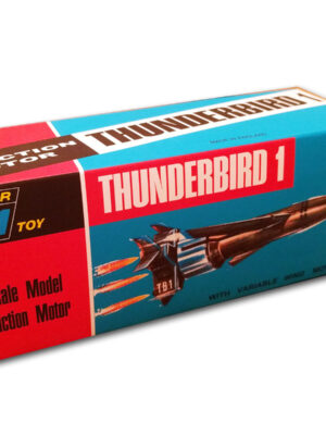 J. Rosenthal JR21 Thunderbird 1 Friction Vehicle Repro Box