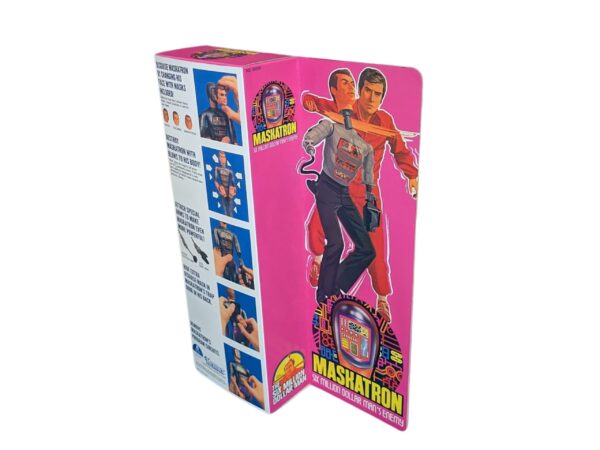 Kenner Maskatron (Six Million Dollar Man) Figure Repro Box