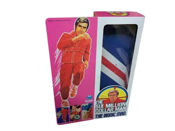 Kenner Six Million Dollar Man Figure Repro Box