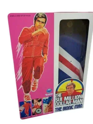 Kenner Six Million Dollar Man Figure Repro Box
