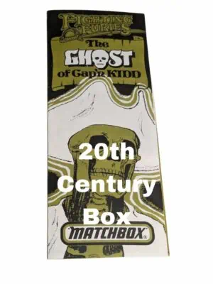 Matchbox Fighting Furies The Ghost of Cap'n KIDD UK Reproduction Instruction Sheet
