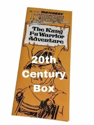 xr:d:DAFbTZVU7F8:72,j:7122865744342198796,t:24032623 Matchbox Fighting Furies The Kung Fu Warrior Adventure US Reproduction Instruction Sheet