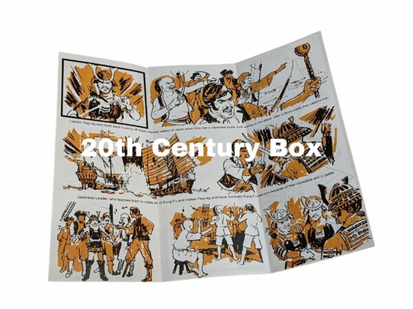 Matchbox Fighting Furies The Kung Fu Warrior Adventure US Reproduction Instruction Sheet