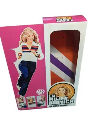 Lili Ledy La Mujer Bionica Figure Repro Box