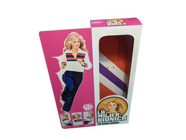 Lil Ledy La Mujer Bionica Figure Repro Box