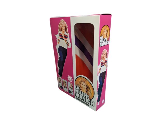 Lil Ledy La Mujer Bionica Figure Repro Box