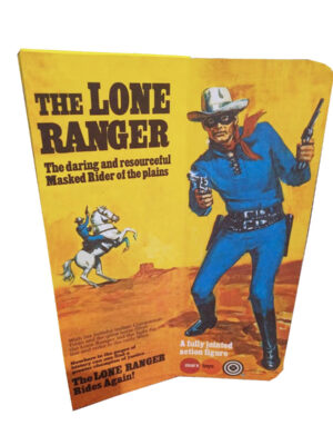 Marx Toys The Lone Ranger Figure Repro Box