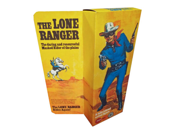 Marx Toys The Lone Ranger Figure Repro Box Marx Toys The Lone Ranger Figure Repro Box