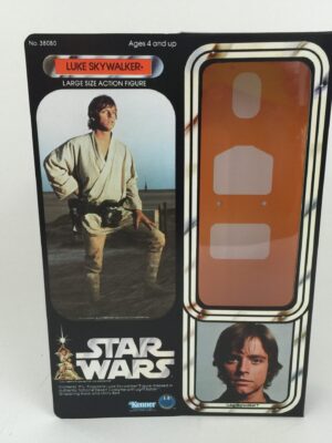 Star Wars 12 Inch Luke Skywalker Reproduction Box and Inserts