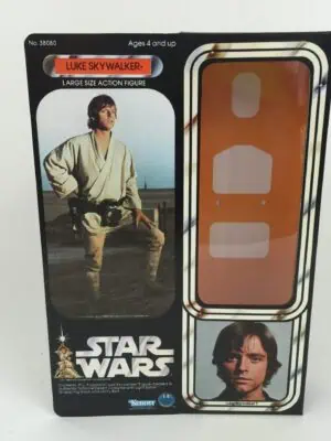 Star Wars 12 Inch Luke Skywalker Reproduction Box and Inserts