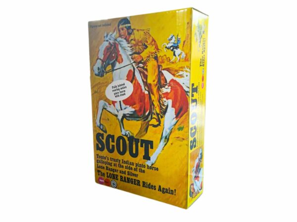 Marx Toys The Lone Ranger Scout Repro Box Marx Toys The Lone Ranger Scout Repro Box
