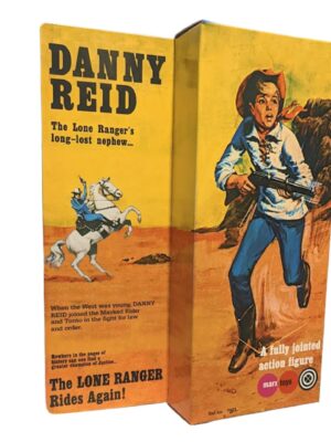 Marx Toys Danny Reid Figure Repro Box