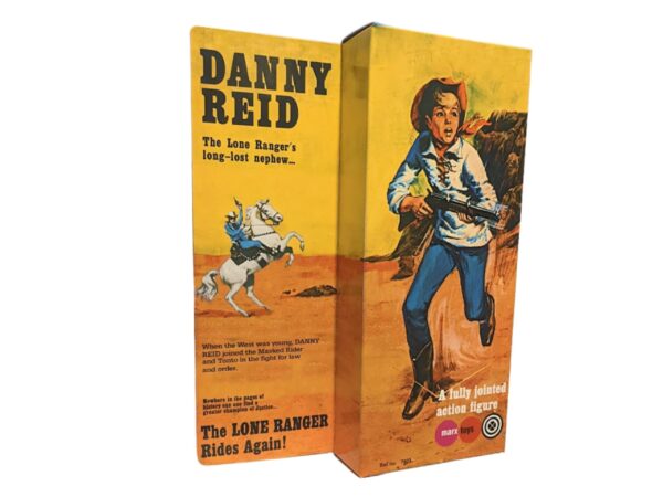 Marx Toys Danny Reid Figure Repro Box