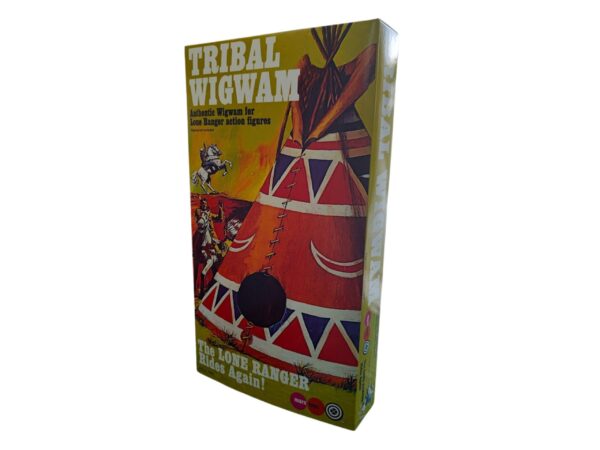 Marx Toys Tribal Wigwam Repro Box