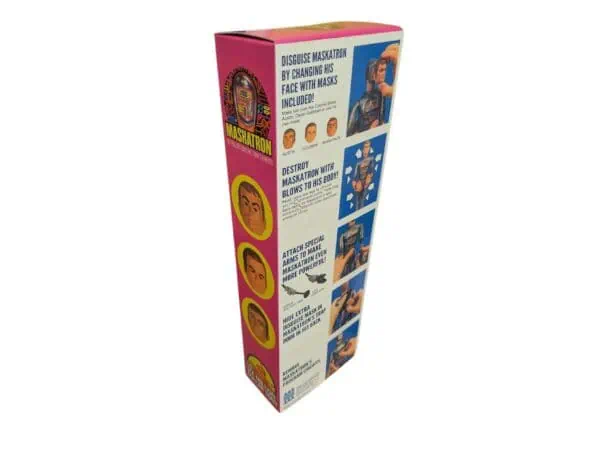 Denys Fisher Maskatron Figure Repro Box (Non Window Version)