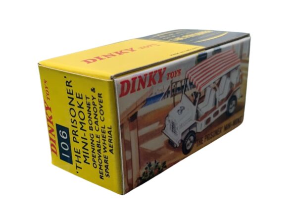 Dinky Toys 106 Prisoner Mini Moke Repro Box