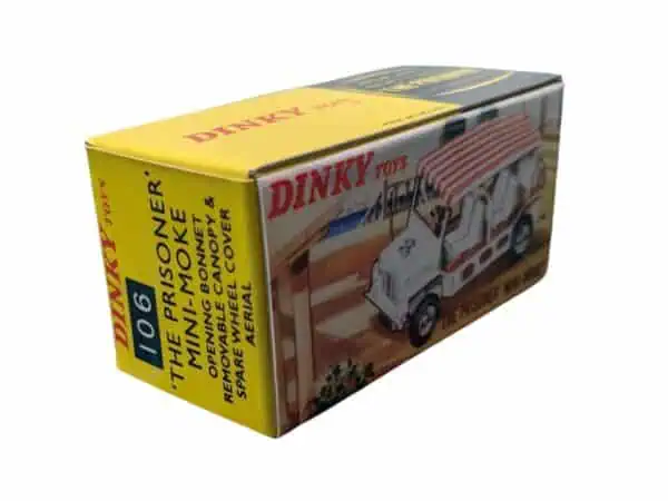 Dinky Toys 106 Prisoner Mini Moke Repro Box