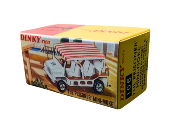 Dinky Toys 106 Prisoner Mini Moke Repro Box