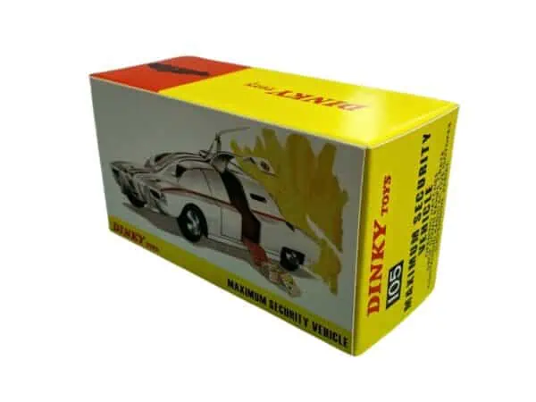 Dinky Toys 105 Captain Scarlet Maximum Security Vehicle Repro Box