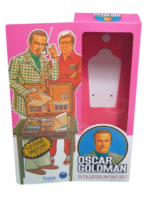 Kenner Oscar Goldman (Six Million Dollar Man) Figure Repro Box