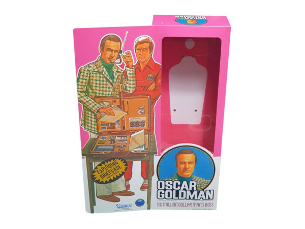 Kenner Oscar Goldman (Six Million Dollar Man) Figure Repro Box