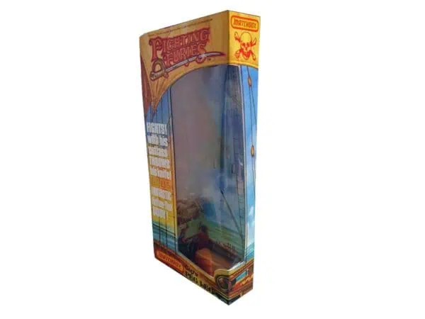Matchbox Fighting Furies Cap'n Peg Leg Figure Repro Box