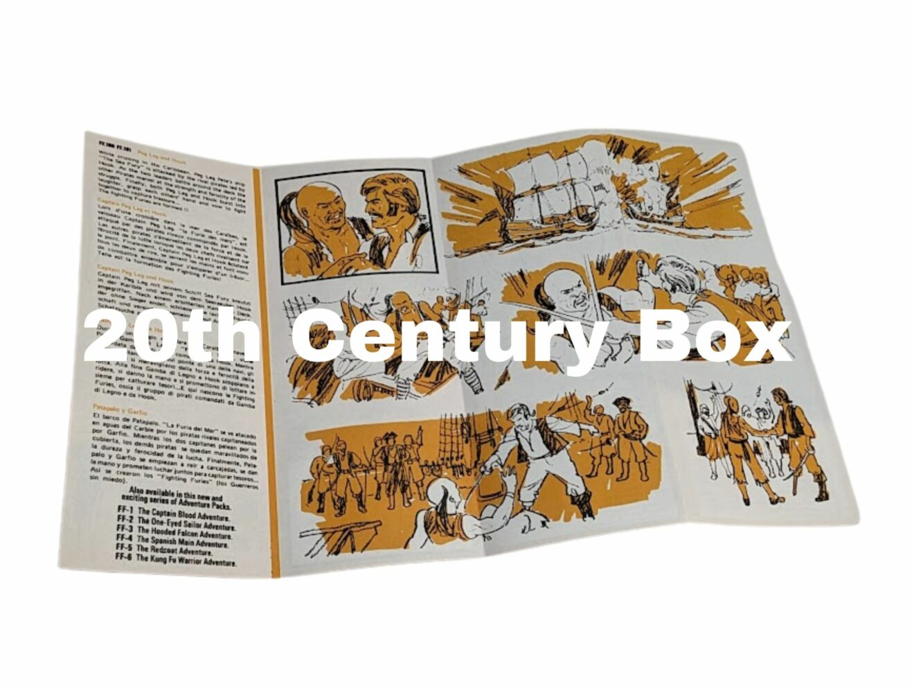 Auctions | Matchbox 'Fighting Furies' a pair (1) 'Captain Peg Leg' and