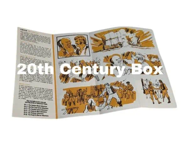 xr:d:DAFbTZVU7F8:99,j:4595220452998254172,t:24032623 Matchbox Fighting Furies Cap'n Peg Leg UK Reproduction Instruction Sheet