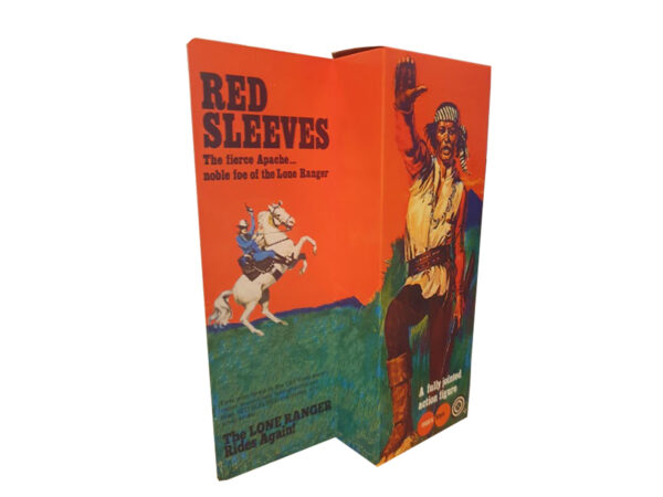 Marx Toys Red Sleeves Figure Repro Box