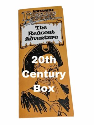 Matchbox Fighting Furies The Redcoat Adventure US Reproduction Instruction Sheet