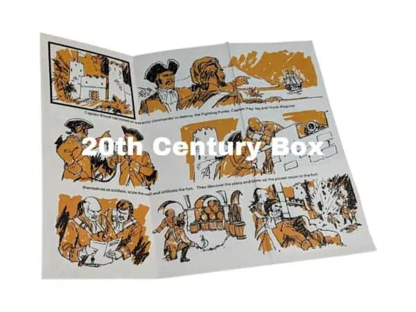 xr:d:DAFbTZVU7F8:67,j:8388377239741250041,t:24032623 Matchbox Fighting Furies The Redcoat Adventure US Reproduction Instruction Sheet