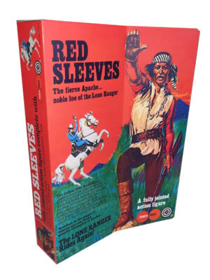 Marx Toys Red Sleeves Figure Repro Box