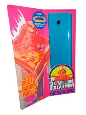 Kenner Six Million Dollar Man Biosonic Figure Repro Box