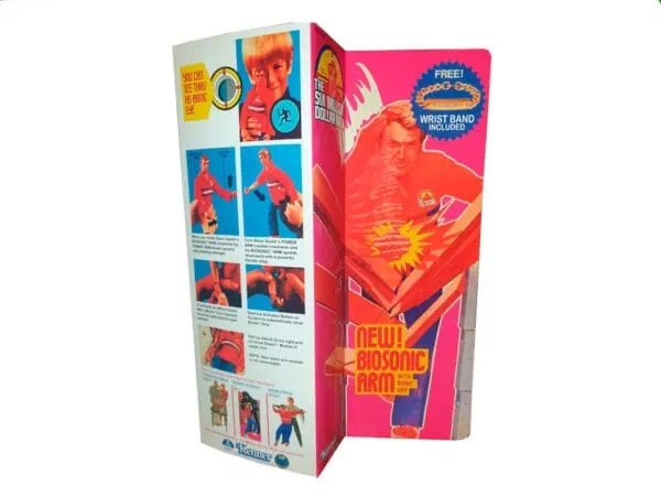 Kenner Six Million Dollar Man Biosonic Figure Repro Box