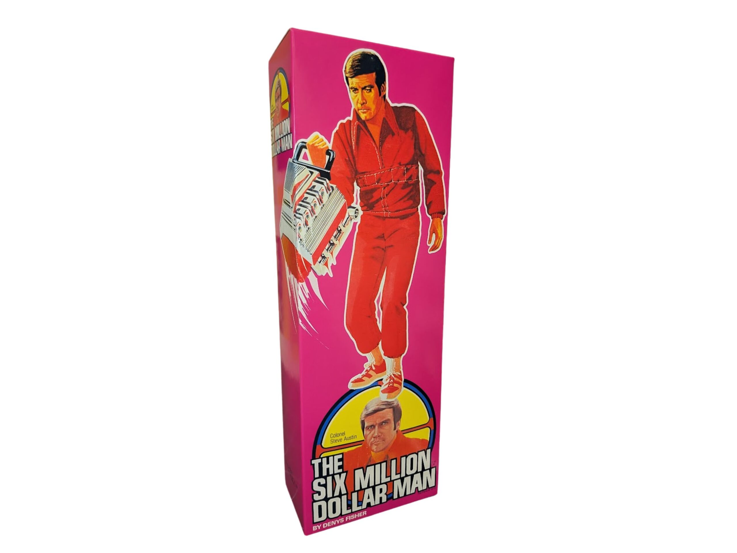 Figurine Maskatron – L'Homme Qui Valait 3 Milliards – Kenner 1976 – VGC