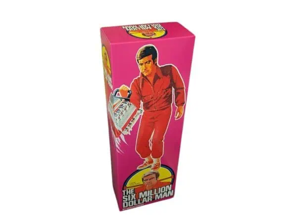 Denys Fisher Six Million Dollar Man Figure Repro Box (Non Window Version)