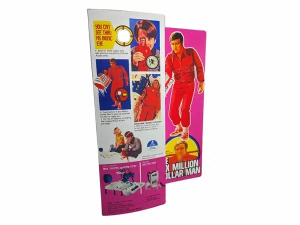Kenner Six Million Dollar Man Figure Repro Box