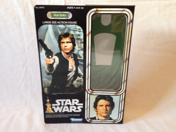 Star Wars 12 Inch Han Solo Reproduction Box and Inserts Star Wars 12 Inch Han Solo Reproduction Box and Inserts
