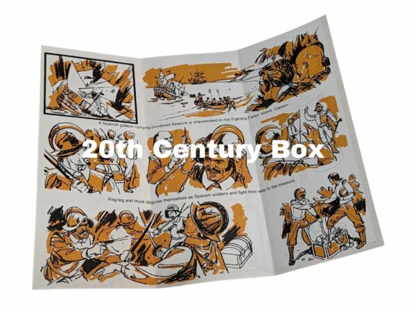 Matchbox Fighting Furies The Spanish Main Adventure US Reproduction Instruction Sheet