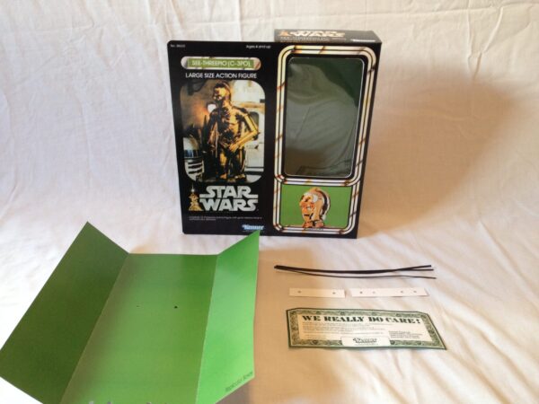 Star Wars 12 Inch See-Threepio C-3PO Reproduction Box and Inserts Star Wars 12 Inch See-Threepio C-3PO Reproduction Box and Inserts
