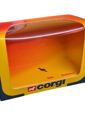 Corgi Toys 268 Batman Batbike (Black/Orange Version) Repro Box Corgi Toys 268 Batman Batbike (Black/Orange Version) Repro Box
