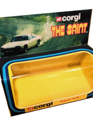 Corgi Toys 320 The Saint Jaguar XJS Repro Box Yellow Inner
