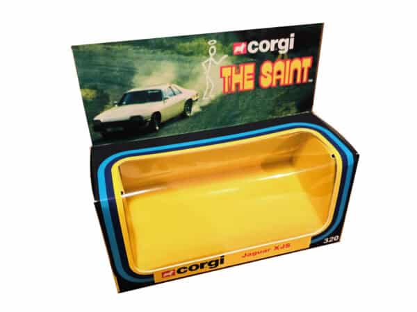 Corgi Toys 320 The Saint Jaguar XJS Repro Box Yellow Inner